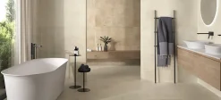 RAK Ceramics Carrelage sol / mur intérieur - exterieur Montpellier Stone Ivory l.60 X L.120 cm rectifié 1er choix. R10- Carrelage Sol Effet Pierre