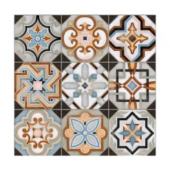 Aelle Carrelage Mosaïque<Carrelage sol / mur mosaique motif coloré WORLD PARKS CENTRAL