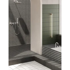 Aelle Carrelage Carrelage sol / mur noir 18,6x18,6 cm Base OLTRE Nero- Carrelage Sol Uni