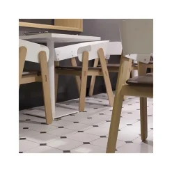 Aelle Carrelage Carrelage Sol Pour Salle De Bains|Carrelage Sol Effet Carreaux De Ciment<Carrelage sol / mur octogonal uni blanc 20x20 cm VODEVIL OCTOGONE CABARET NACAR