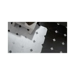 Aelle Carrelage Carrelage Sol Effet Marbre<Carrelage sol / mur octogonal effet marbre blanc 20x20 cm OCTAGON MARMOL BLANCO