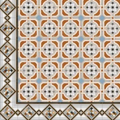 Aelle Carrelage Carrelage Sol Effet Carreaux De Ciment<Carrelage sol / mur octogonal motif 20x20 cm VODEVIL OCTOGONO ZIMER