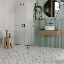 Aelle Carrelage Carrelage sol / mur terrazzo multicouleur 18,6x18,6 cm CONFETTI BIANCO BEIGE- Carrelage Sol Effet Terrazzo|Carrelage Sol Pour Cuisine
