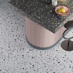 Aelle Carrelage Carrelage Sol Effet Terrazzo|Carrelage Sol Pour Cuisine<Carrelage sol / mur terrazzo multicouleur 18,6x18,6 cm CONFETTI BIANCO GRIGIO