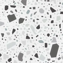 Aelle Carrelage Carrelage Sol Effet Terrazzo|Carrelage Sol Pour Cuisine<Carrelage sol / mur terrazzo multicouleur 18,6x18,6 cm CONFETTI BIANCO GRIGIO