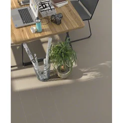 Aelle Carrelage Carrelage sol / mur uni gris VODEVIL HUMO 20 x 20 cm - Carrelage uni gris- Carrelage Sol Pour Cuisine