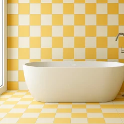 Aelle Carrelage Carrelage Sol Effet Carreaux De Ciment<Carrelage sol / mur 20x20 uni jaune MONOCOLOR LIMON