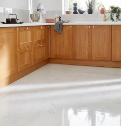 GoodHome Carrelage sol blanc 30 x 60 cm Elegance Marble- Carrelage Mural Pour Pièce À Vivre|Carrelage Mural Effet Marbre