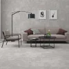 Rentside Carrelage sol effet béton gris clair l.120 x L.60 cm Orion bianco- Carrelage Sol Uni