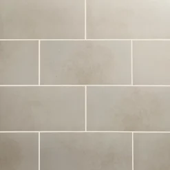 GoodHome Carrelage Mural Pour Cuisine|Carrelage Sol Pour Pièce À Vivre<Carrelage sol effet béton ivoire L.61,7 x l.30,7 cm x ép.7,4 mm, Konkrete
