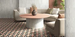 Reflex Boutique Carrelage sol effet carreaux de ciment Fancy Jasmine day 15x15 cm - Réflex boutique- Carrelage Sol Effet Carreaux De Ciment|Carrelage Sol Pour Cuisine