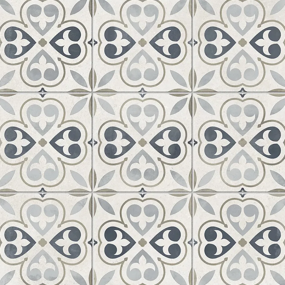 Reflex Boutique Carrelage Sol Effet Carreaux De Ciment<Carrelage sol effet carreaux de ciment Stella fint 60x60 cm - Réflex Boutique
