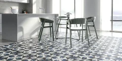 Reflex Boutique Carrelage sol effet carreaux de ciment Classico ona cold 20x20 cm - Réflex boutique- Carrelage Sol Effet Carreaux De Ciment