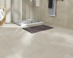 Baldocer Carrelage Mural Effet Béton|Carrelage Mural Pour Douche<Carrelage sol et mur blanc cassé effet béton L.60 x l.60 cm x ép.9.3 mm, Asphalt