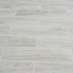 GoodHome Carrelage sol et mur blanc 15x60cm Wychwood- Carrelage Mural Pour Salle De Bains|Carrelage Mural Pour Douche