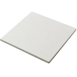 GoodHome Carrelage sol et mur blanc L.20 x l.20 cm x ép.8,2 mm, Konkrete- Carrelage Mural Pour Wc|Carrelage Sol Pour Wc