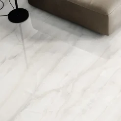 Carrelage sol et mur blanc brillant Onyx 60 x 120 cm- Carrelage Mural Pour Pièce À Vivre|Carrelage Mural Effet Marbre