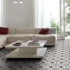 Mykonos Carrelage Mural Effet Carreaux De Ciment|Carrelage Sol Effet Carreaux De Ciment<Carrelage sol et mur effet carreaux de ciment tons gris L.45 x l.45 cm x ép.9,5 mm, Mediterranea Menorca
