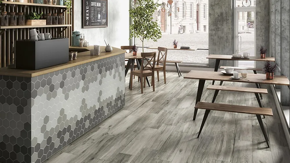 Grespor Carrelage Sol Effet Bois<Carrelage sol et mur effet bois COOLWOOD - 22.2X89.7 COOLWOOD HONEY
