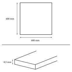GoodHome Carrelage sol et mur effet marbre blanc et rouge brillant L.60,8 x l.60,8 cm x ép.8,5 mm, Aruma- Carrelage Mural Effet Marbre|Carrelage Mural Pour Salle De Bains