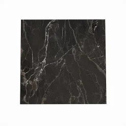 GoodHome Carrelage Mural Pour Douche|Carrelage Mural Pour Wc<Carrelage sol et mur effet marbre anthracite brillant L.60,8 x l.60,8 cm x ép.8,5 mm, Aruma