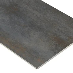 Gresmalt Carrelage Mural Effet Béton|Carrelage Sol Effet Béton<Carrelage sol et mur en grès cérame émaillé effet béton noir mat oxydé L.60 x l.30 cm x ép.7,4 mm, Upper