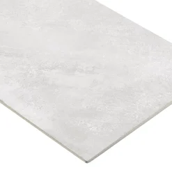 Gresmalt Carrelage sol et mur en grès cérame émaillé effet pierre gris mat L.60 x l.30 cm x ép.7,4 mm, Flora- Carrelage Mural Effet Pierre|Carrelage Sol Effet Pierre