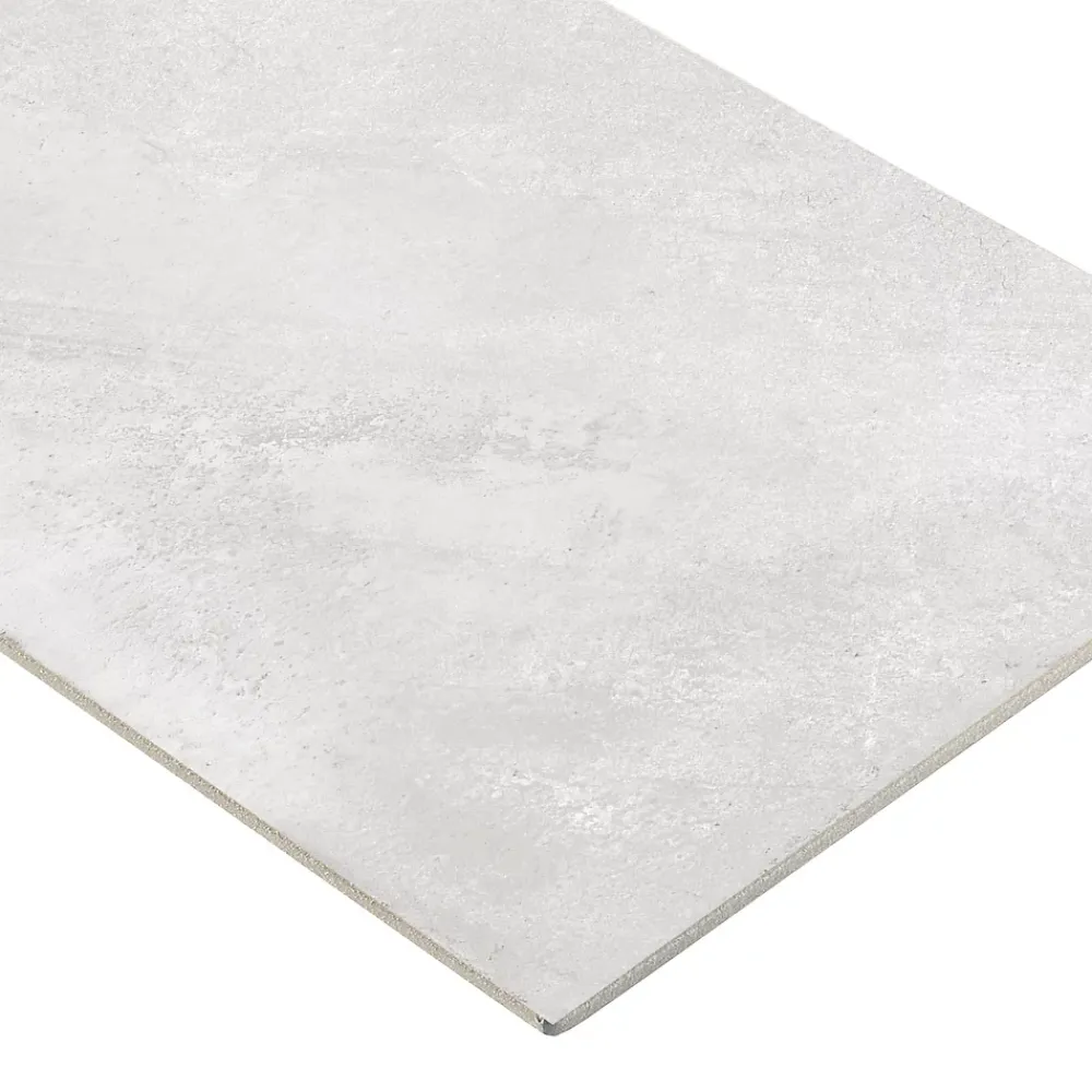 Gresmalt Carrelage sol et mur en grès cérame émaillé effet pierre gris mat L.60 x l.30 cm x ép.7,4 mm, Flora- Carrelage Mural Effet Pierre|Carrelage Sol Effet Pierre
