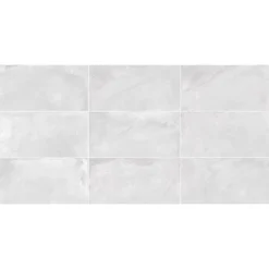 Gresmalt Carrelage sol et mur en grès cérame émaillé effet pierre gris mat L.60 x l.30 cm x ép.7,4 mm, Flora- Carrelage Mural Effet Pierre|Carrelage Sol Effet Pierre