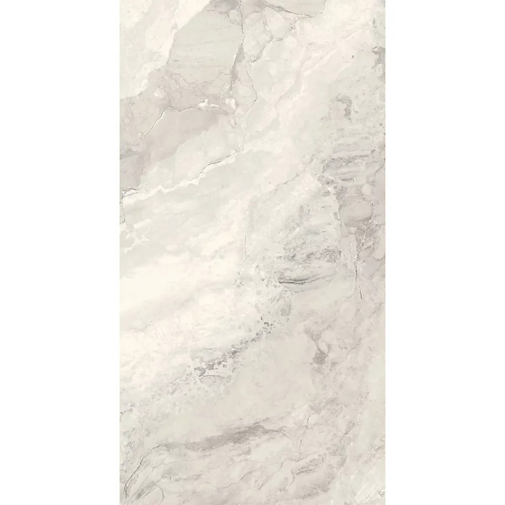 Carrelage sol et mur gris perle mat Mineral 60 x 120 cm- Carrelage Sol Pour Pièce À Vivre|Carrelage Mural Effet Marbre