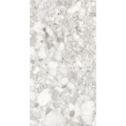 Carrelage Mural Effet Pierre|Carrelage Sol Effet Pierre<Carrelage sol et mur gris mat Breccia 60 x 120 cm