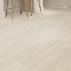 GoodHome Carrelage Mural Effet Pierre|Carrelage Sol Effet Pierre<Carrelage sol et mur intérieur beige effet pierre L.59,5 x l.29,5 cm x ép.8,7 mm, Kyat