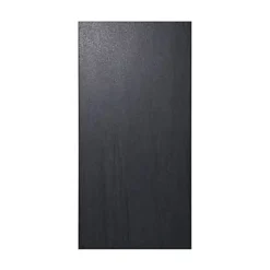 GoodHome Carrelage sol et mur intérieur noir effet pierre L.60 x l.30 cm x ép.9,5 mm, Oikos- Carrelage Mural Pour Wc|Carrelage Mural Effet Pierre