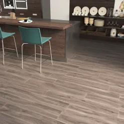 Ecoceramic Carrelage Mural Pour Douche|Carrelage Mural Pour Salle De Bains<Carrelage sol et mur intérieur effet bois taupe mat L.120 x l.20 cm x ép.9 mm, Urbanwood
