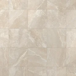GoodHome Carrelage Mural Effet Pierre|Carrelage Mural Pour Douche<Carrelage sol et mur intérieur beige effet pierre L.45 x l.45 cm x ép.9,1 mm, Limo Mocca