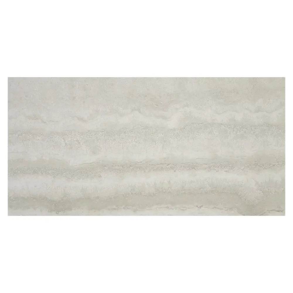 GoodHome Carrelage sol et mur intérieur gris clair effet pierre L.59,5 x l.29,5 cm x ép.8,7 mm, Kyat- Carrelage Mural Effet Pierre|Carrelage Sol Effet Pierre