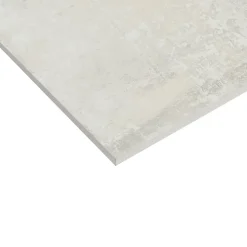 Carrelage Mural Effet Béton|Carrelage Mural Pour Douche<Carrelage sol et mur intérieur en grès cérame émaillé effet béton blanc satin L.61 x l.31 cm x ép.8 mm, Malt