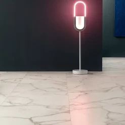 Carrelage Mural Pour Pièce À Vivre|Carrelage Mural Effet Marbre<Carrelage sol et mur intérieur en grès cérame effet marbre blanc mat L.60 x l.60 cm x ép.9 mm, Fiordo Reve
