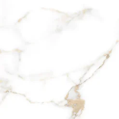 Carrelage Mural Pour Pièce À Vivre|Carrelage Mural Effet Marbre<Carrelage sol et mur intérieur en grès cérame effet marbre blanc mat L.60 x l.60 cm x ép.9 mm, Fiordo Reve