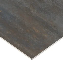 Gresmalt Carrelage sol et mur intérieur en grès cérame effet béton noir mat L.60 x l.60 cm x ép.7,4 mm, Upper- Carrelage Mural Pour Wc|Carrelage Mural Pour Cuisine