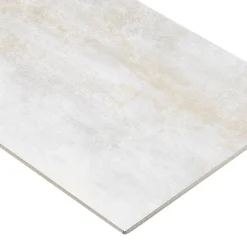 Gresmalt Carrelage Mural Effet Béton|Carrelage Mural Pour Douche<Carrelage sol et mur intérieur en grès cérame émaillé blanc mat L.60 x l.30 cm, Upper