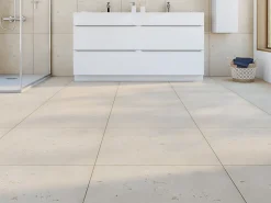 Carrelage Sol Effet Pierre<Carrelage sol et mur intérieur effet pierre beige L.60 x l.60 cm x ép.9,5 mm, Illusion