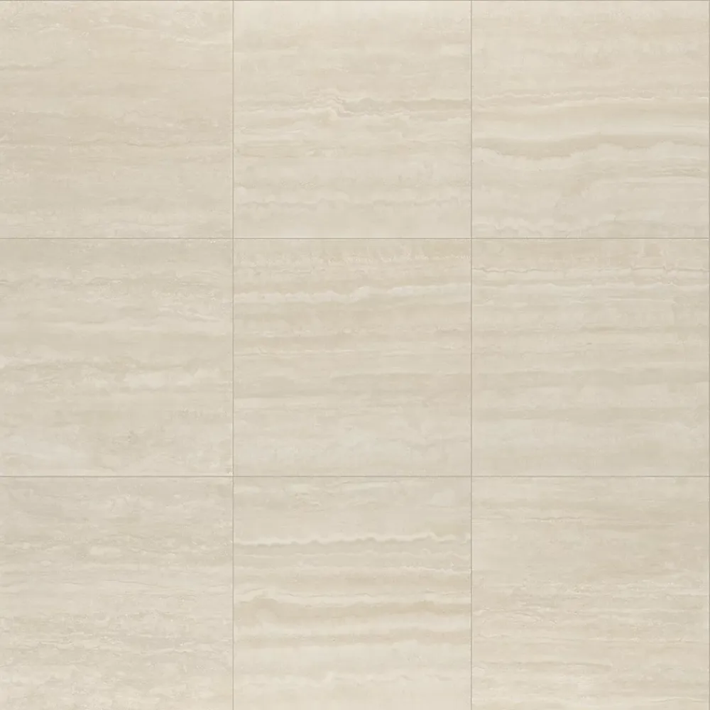 GoodHome Carrelage Sol Pour Salle De Bains|Carrelage Mural Pour Salle De Bains<Carrelage sol et mur intérieur beige effet pierre L.59,5 x l.59,5 cm x ép.9,5 mm, Kyat