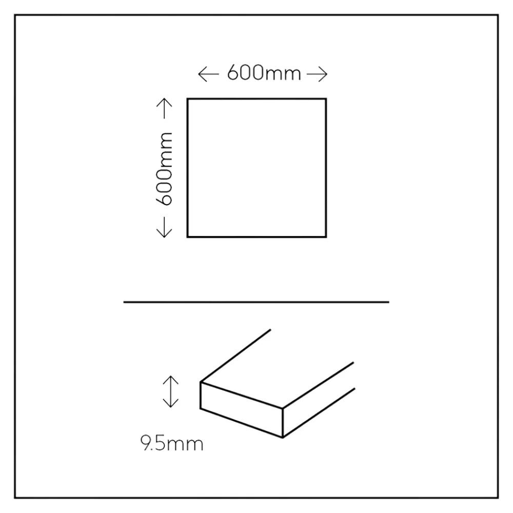 GoodHome Carrelage Sol Pour Salle De Bains|Carrelage Mural Pour Salle De Bains<Carrelage sol et mur intérieur beige effet pierre L.59,5 x l.59,5 cm x ép.9,5 mm, Kyat