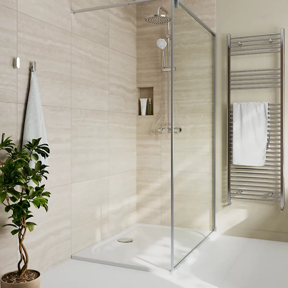 GoodHome Carrelage Sol Pour Salle De Bains|Carrelage Mural Pour Salle De Bains<Carrelage sol et mur intérieur beige effet pierre L.59,5 x l.59,5 cm x ép.9,5 mm, Kyat