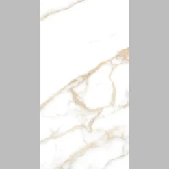 Carrelage sol et mur intérieur en grès cérame effet marbre blanc mat L.120 x l.60 cm x ép.9 mm, Fiordo Reve- Carrelage Mural Pour Pièce À Vivre|Carrelage Mural Effet Marbre