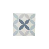 Colours Carrelage Mural Pour Wc|Carrelage Mural Effet Carreaux De Ciment<Carrelage sol et mur intérieur Hydrolic effet carreau de ciment décor cercle bleu L. 20 x l. 20 x Ep. 1 cm
