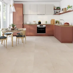 Carrelage Mural Pour Wc|Carrelage Mural Effet Béton<Carrelage sol et mur intérieur effet pierre beige mat L.45 x l.45 cm x ép.8,5 mm, Rodas