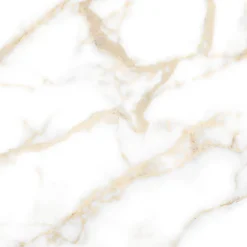 Carrelage sol et mur intérieur en grès cérame effet marbre blanc poli L.60 x l.60 cm x ép.9 mm, Fiordo Reve- Carrelage Mural Effet Marbre|Carrelage Sol Pour Pièce À Vivre