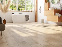 Carrelage sol et mur intérieur effet bois brut mat L.62,8 x l.17,8 cm x ép.7,4 mm, Ash- Carrelage Mural Effet Bois|Carrelage Mural Pour Wc